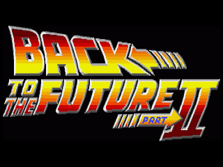 Back to the Future II back cover for Amiga